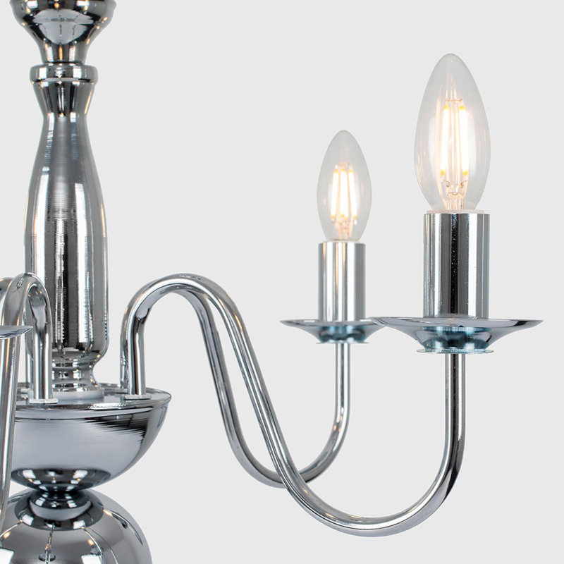 Duke 5 Light Candle Style Chandelier Duke 5 Light Candle Style Chandelier